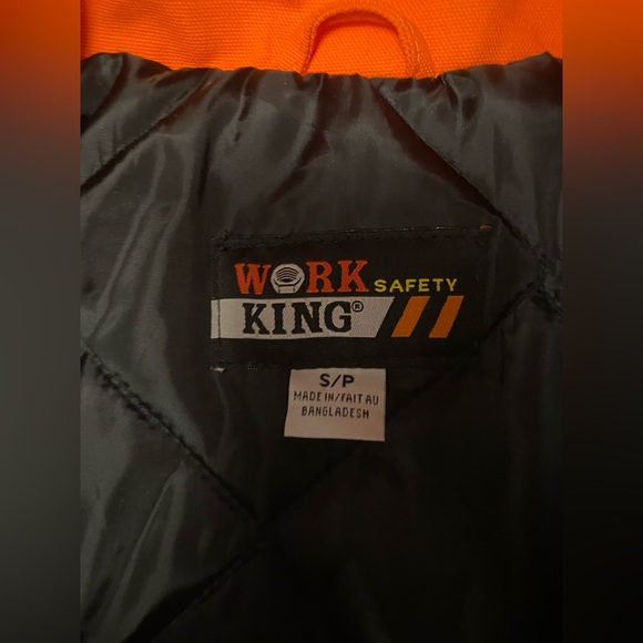 Work King Safety Hooded Duck Parka - Picture 3 of 9